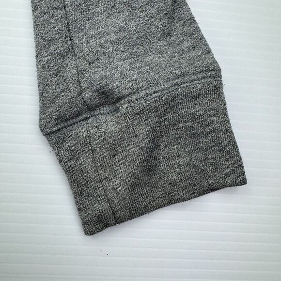 Victoria Secret Pink Light Grey Quarter Zip Sweatshirt Size Medium - Picture 7 of 10